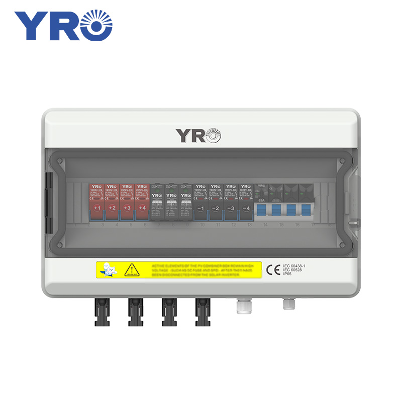 4 In 1 Out 1000 V DC aurinkoenergian jakelurasia