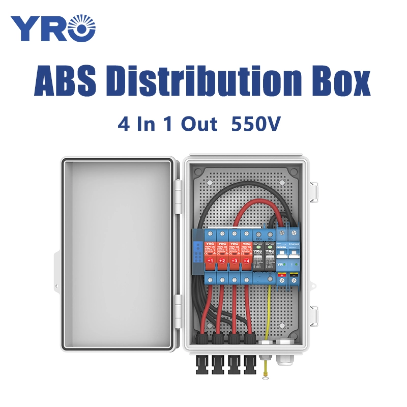 4 1 OUT 550 V DC ABS -jakelukotelo