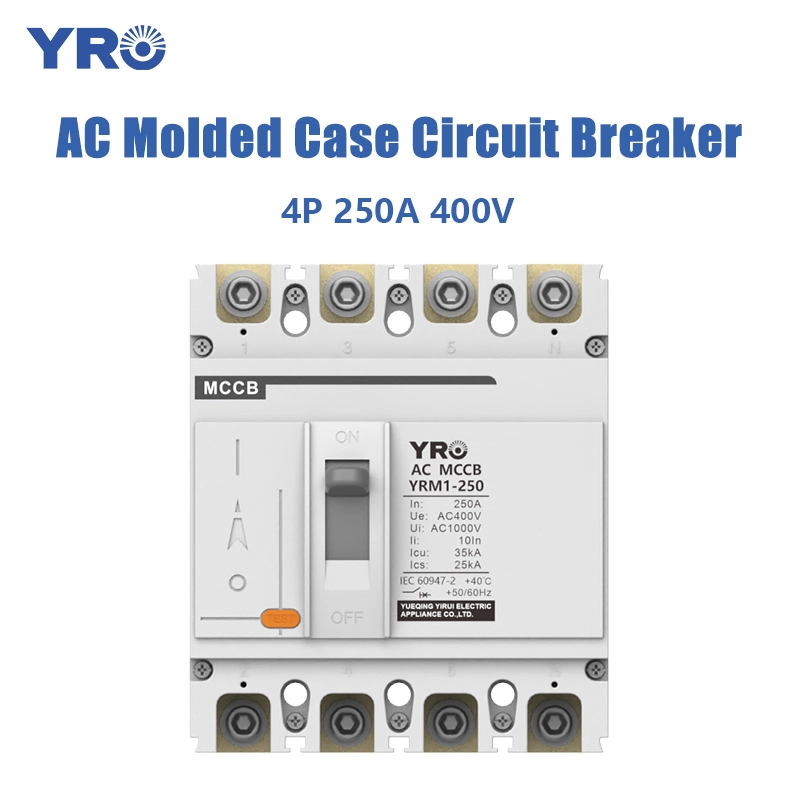 4P 125-250A 400V ja MCCB