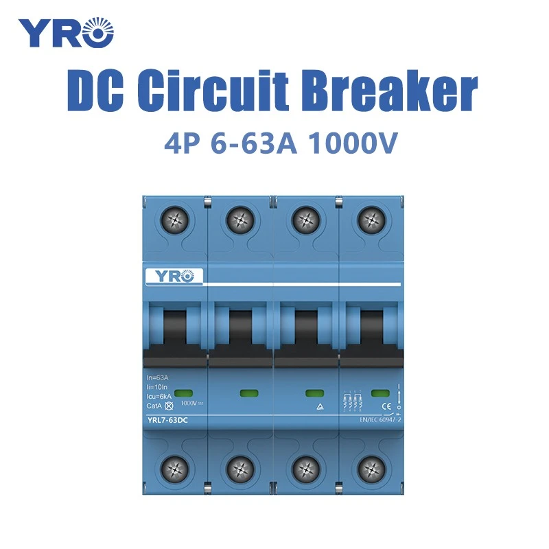 4P 6-63A 1000V DC-katkaisija