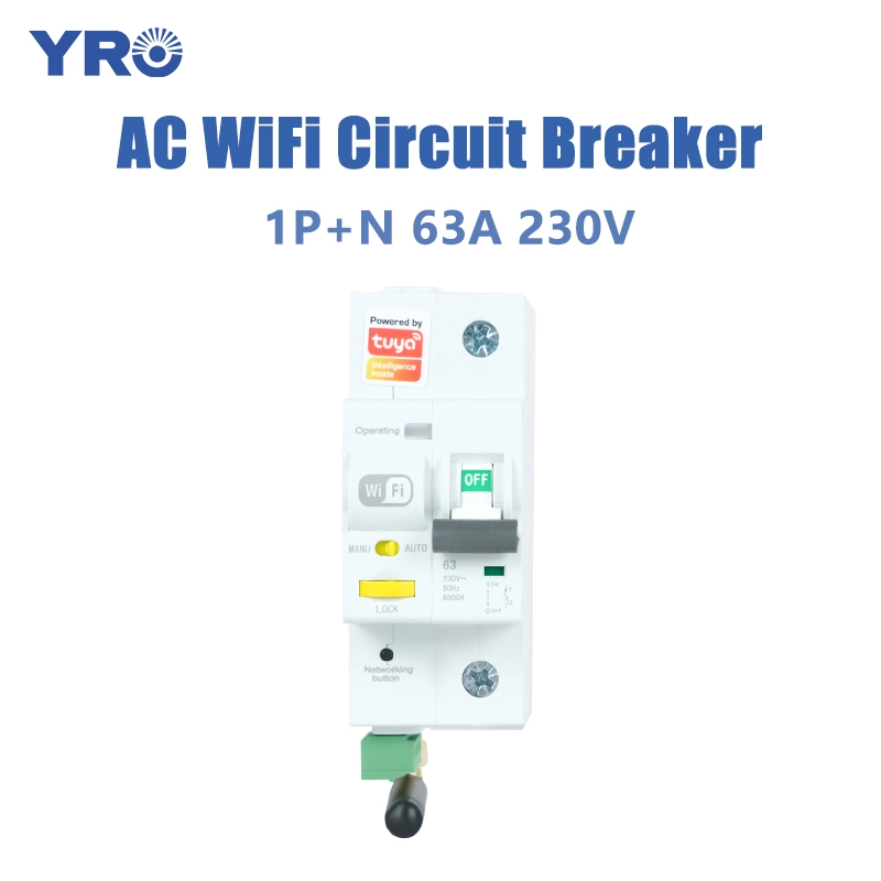 63A 1P N 230 V WiFi AC -katkaisija