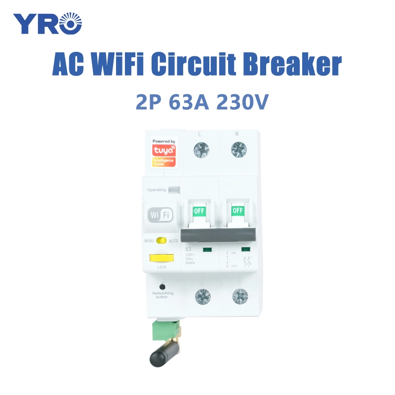 63A 2P 230 V WiFi AC -katkaisija
