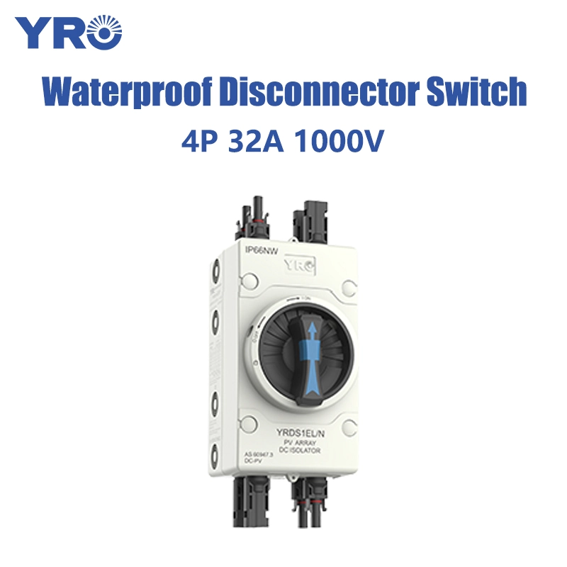 IP66 4P 32A 1000V 2 Strings Yläosassa